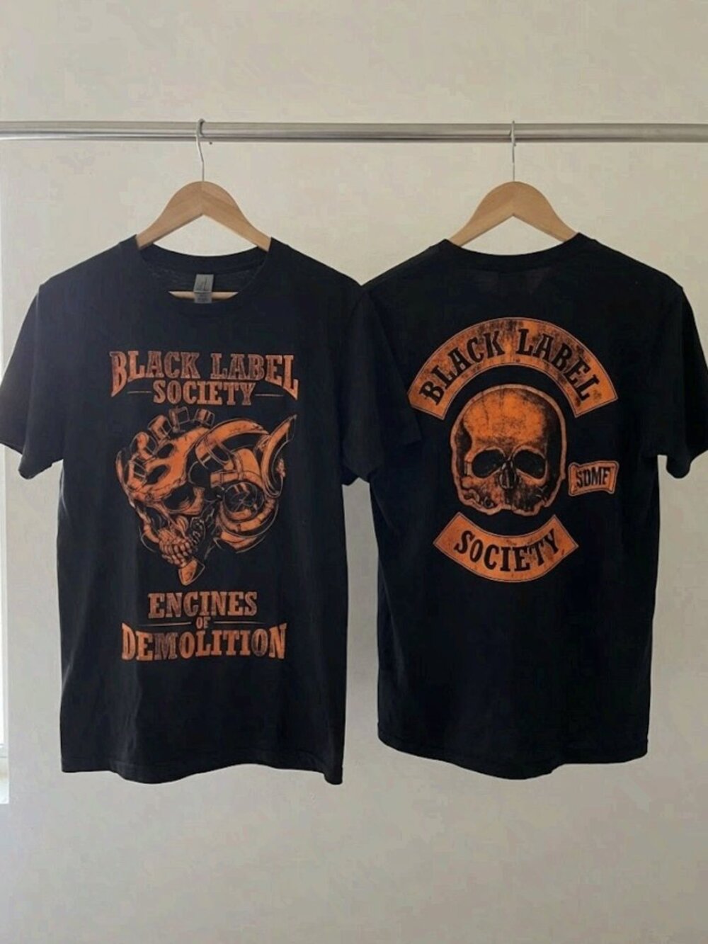 Black Label Society Engines Of Demolition Tour 2026 Double Sided T-Shirt Reprint